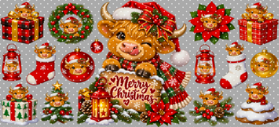 16oz Christmas-S  3650
